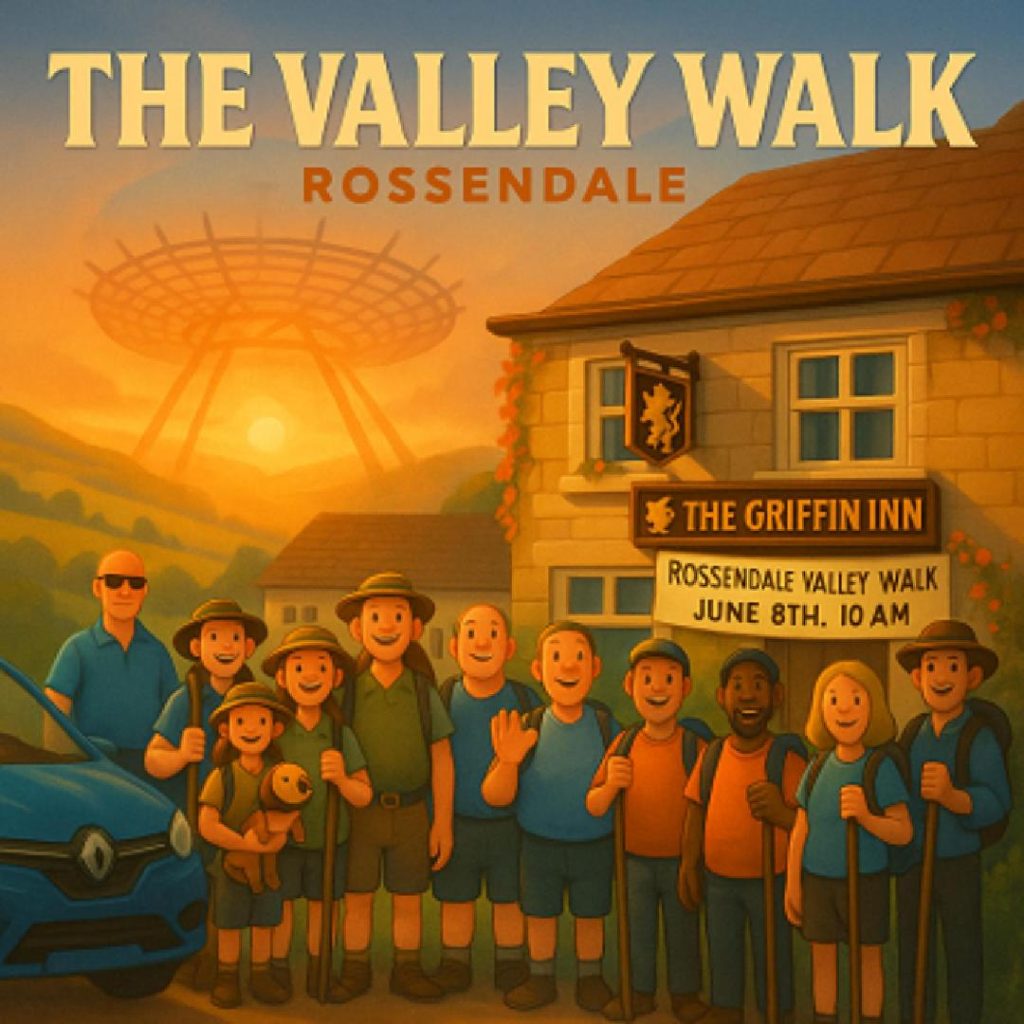 Hiking in Rossendale: Halo to Crawshawbooth Trail with Craft Beer at The Griffin Inn