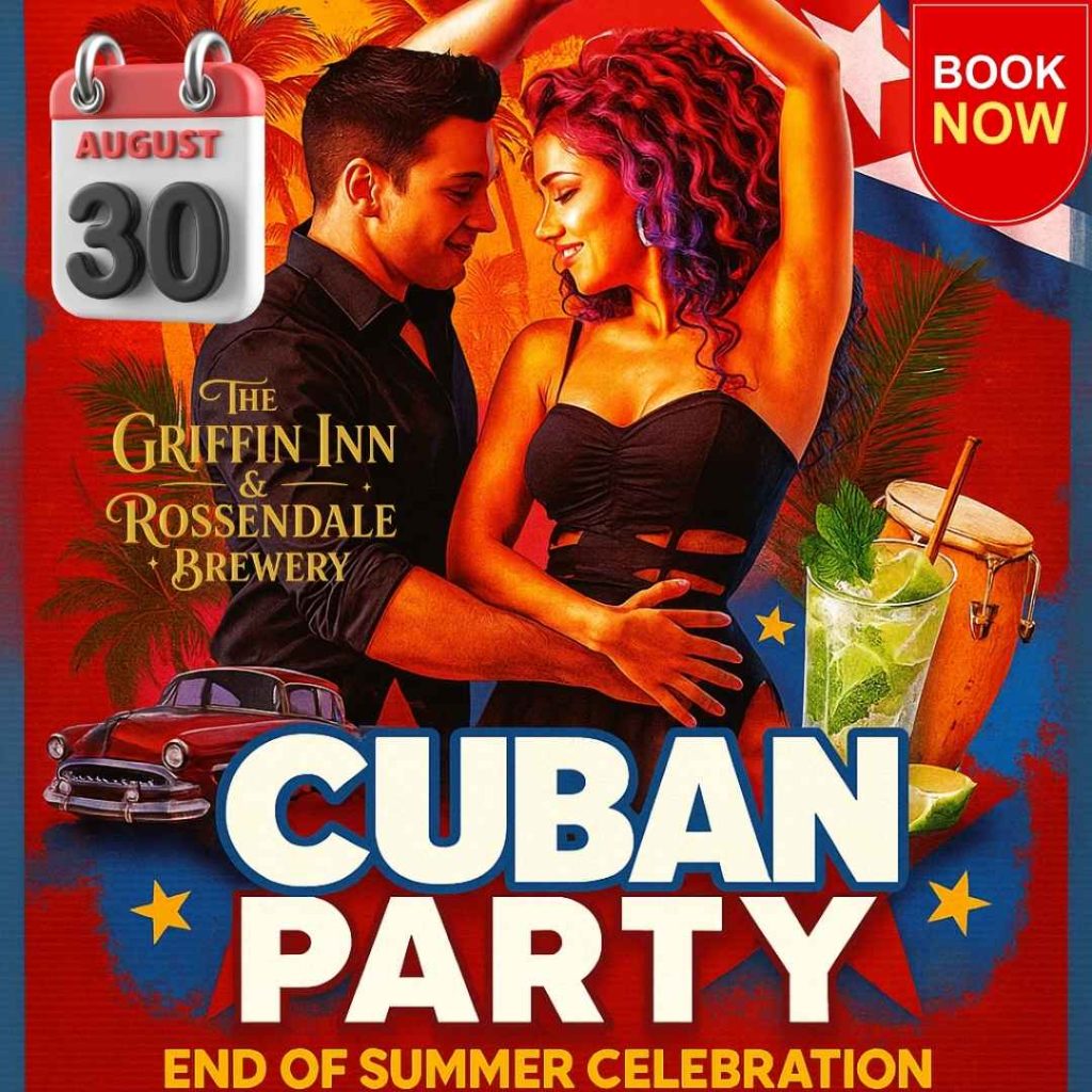 Cuban Party 2025 – Experience the End of Summer at The Griffin Inn & Rossendale Brewery